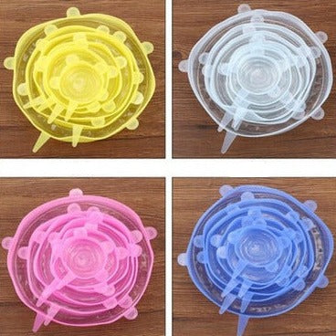 Silicone Food Wrap Color Variations