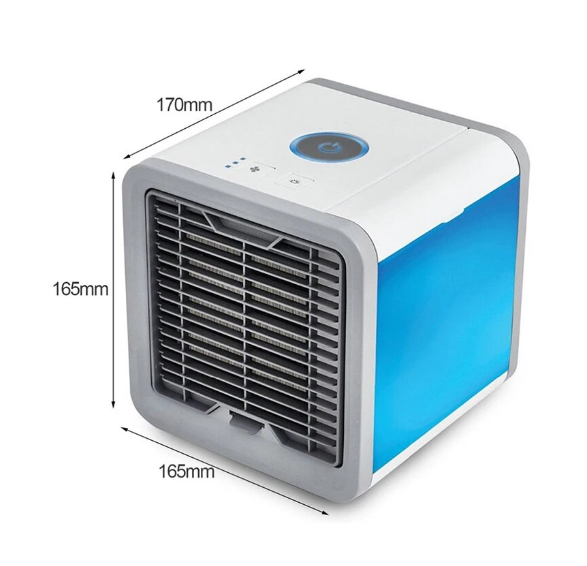 Mini Air Cooler with dimensions